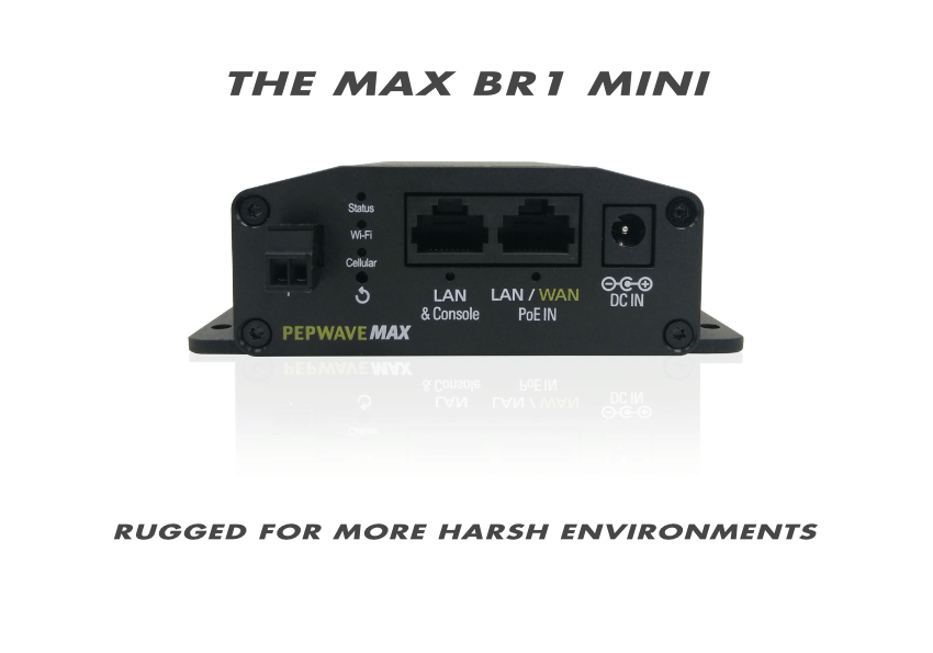 Peplink Max BR1 Mini Cellular Router
